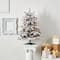 3ft. Pre-Lit Flocked North Carolina Fir Artificial Christmas Tree with Warm White Lights
